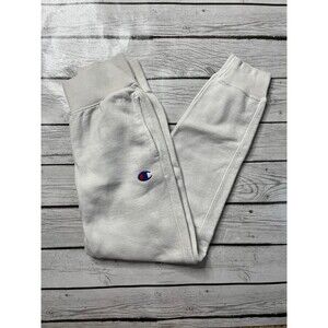 Champion All White Sweatpants/joggers